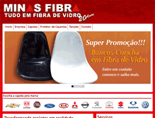 Tablet Screenshot of minasfibra.com.br